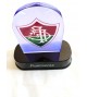 Luminária de mesa com brasão do Fluminense